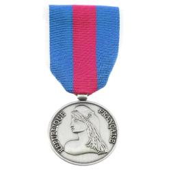 M&eacute;daille R&eacute;serviste Volontaire de la D&eacute;fense Argent