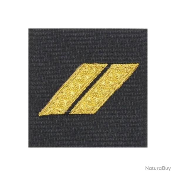 Grade / Galon de poitrine Gendarmerie Mobile Gendarme de Carriere Souple