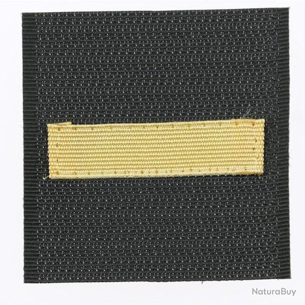 Grade / Galon de poitrine Gendarmerie Mobile Sous Lieutenant Souple