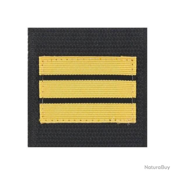 Grade / Galon de poitrine Gendarmerie Mobile Capitaine Souple