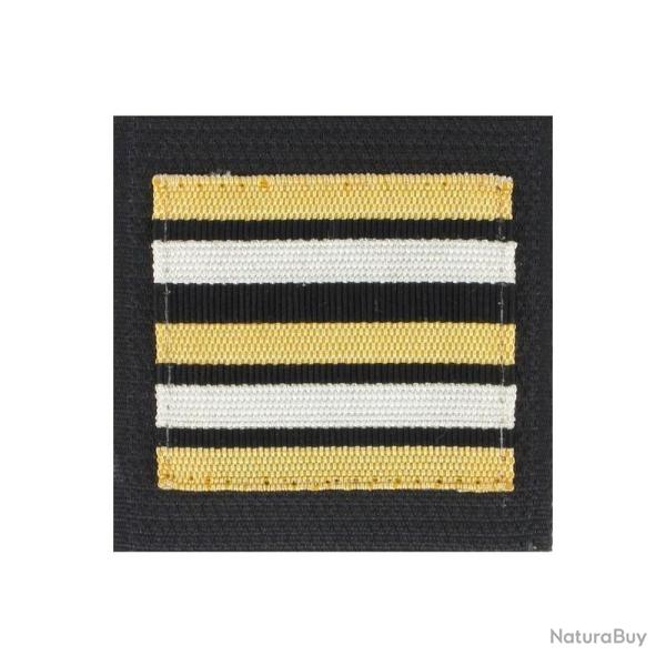 Grade / Galon de poitrine Gendarmerie Mobile Lieutenant Colonel Souple