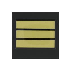 Grade / Galon de poitrine Gendarmerie Mobile Capitaine R&eacute;sine