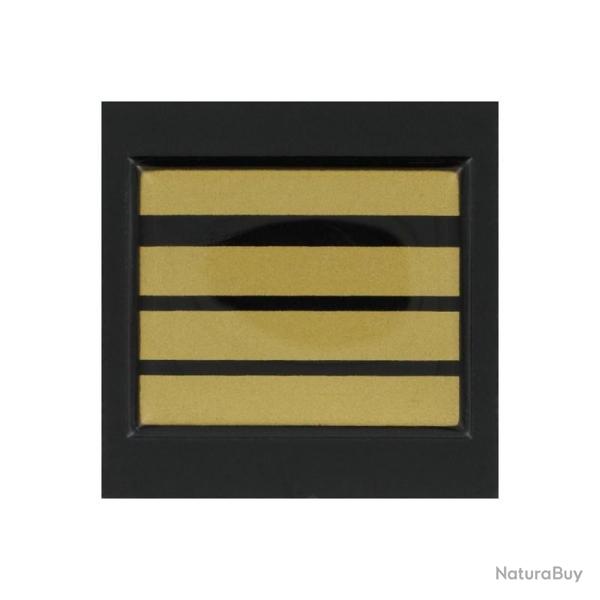 Grade / Galon de poitrine Gendarmerie Mobile Commandant R�sine