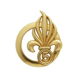 Insigne de b&eacute;ret Militaire 5 REI