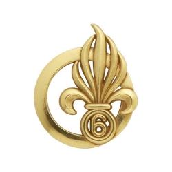 Insigne de b&eacute;ret Militaire 6 REG