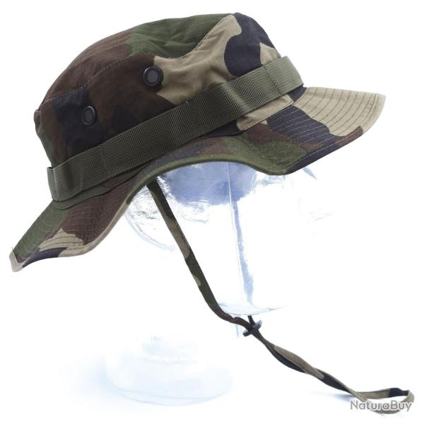 Chapeau de brousse militaire Ripstop Cam CE Cam CE