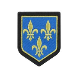 Ecusson de R&eacute;gion - Brod&eacute; Ile-de-France