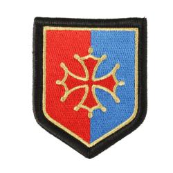Ecusson de R&eacute;gion - Brod&eacute; Occitanie