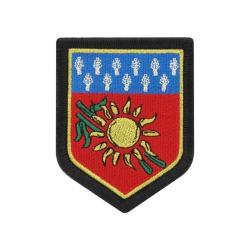 Ecusson de R&eacute;gion - Brod&eacute; Guadeloupe