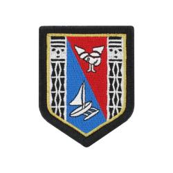 Ecusson de R&eacute;gion - Brod&eacute; Nouvelle Cal&eacute;donie et Wallis et Futuna