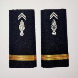 Fourreaux Gendarmerie D&eacute;partementale (vendu &agrave; la paire) Adjudant Rigide