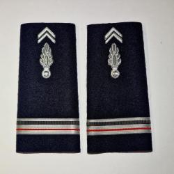 Fourreaux Gendarmerie D&eacute;partementale (vendu &agrave; la paire) Major Rigide