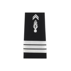 Fourreaux Gendarmerie D&eacute;partementale (vendu &agrave; la paire) Capitaine Rigide