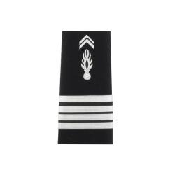 Fourreaux Gendarmerie D&eacute;partementale (vendu &agrave; la paire) Commandant Rigide
