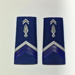 Fourreaux Gendarmerie D&eacute;partementale (vendu &agrave; la paire) Brigadier chef Rigide