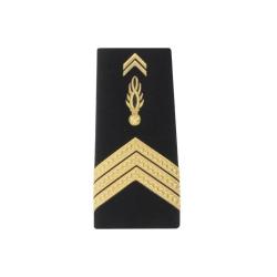 Fourreaux Gendarmerie Mobile (vendu &agrave; la paire) Mar&eacute;chal des logis Chef Rigide