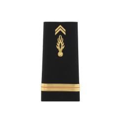Fourreaux Gendarmerie Mobile (vendu &agrave; la paire) Adjudant Chef Rigide