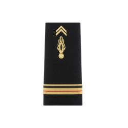 Fourreaux Gendarmerie Mobile (vendu &agrave; la paire) Major Rigide