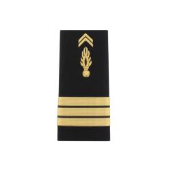 Fourreaux Gendarmerie Mobile (vendu &agrave; la paire) Capitaine Rigide
