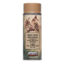 Bombe de Peinture militaire sechage rapide - 400ml WH DK Gelb
