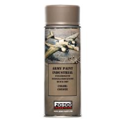 Bombe de Peinture militaire sechage rapide - 400ml Coyote