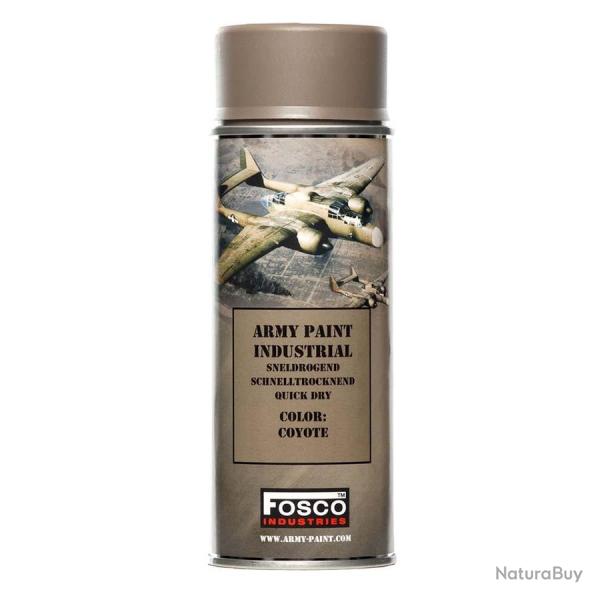 Bombe de Peinture militaire sechage rapide - 400ml Coyote