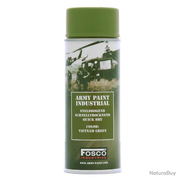 Bombe de Peinture militaire sechage rapide - 400ml Vietnam Green
