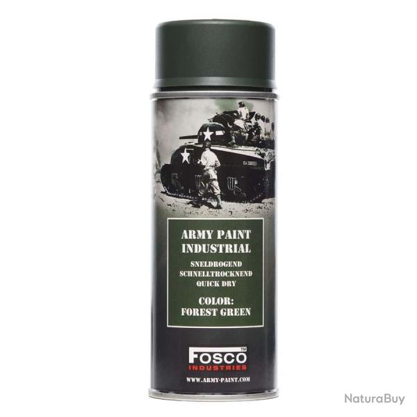 Bombe de Peinture militaire sechage rapide - 400ml Forest Green