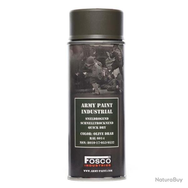 Bombe de Peinture militaire sechage rapide Olive Drab