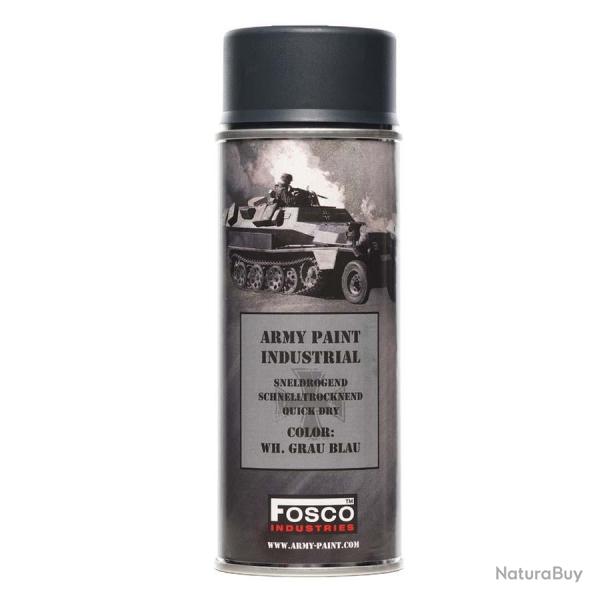 Bombe de Peinture militaire sechage rapide - 400ml WH Grau Blau