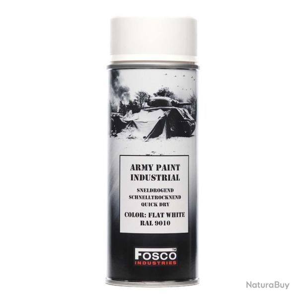 Bombe de Peinture militaire sechage rapide - 400ml Flat White