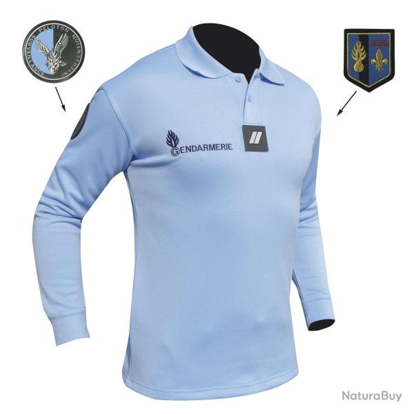 Polo Gendarmerie Manches Longues Homme