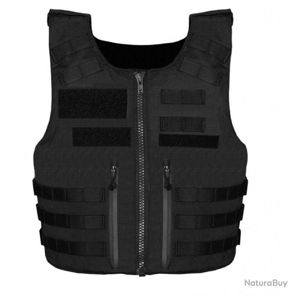 HOUSSE DE GILET PARE BALLES FULL TACTICAL SECURITY Noir