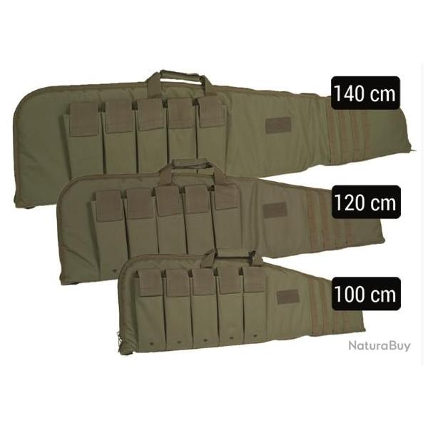 Housse carabine avec sangle Vert S