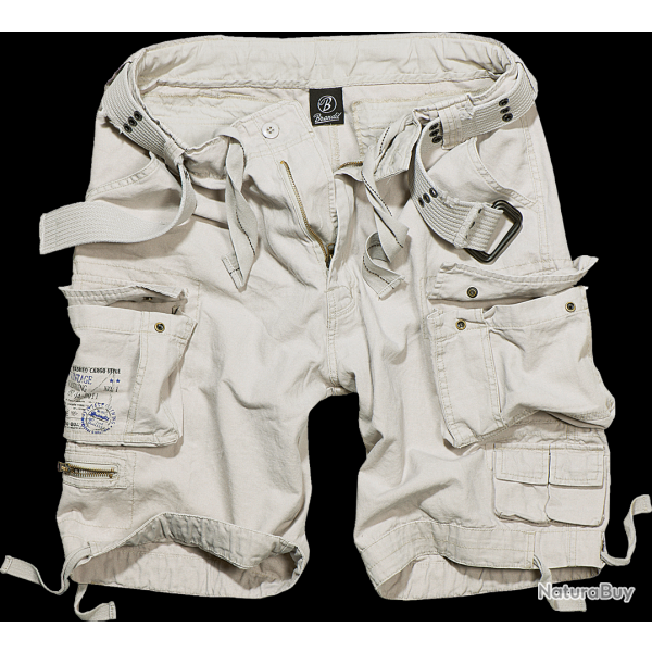 Bermuda Vintage Savage Blanc