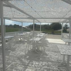 Filet de camouflage renforc&eacute; Bartavel - 80% d'ombrage - BLANC Blanc 3x4m