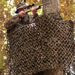 Filet de camouflage renforc&eacute; CamoSystems - 50% d'ombrage - Vert/Marron Cam CE 3x6m