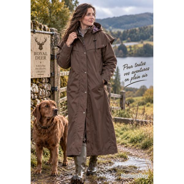 Manteau Champion Sandringham pour femme Brun