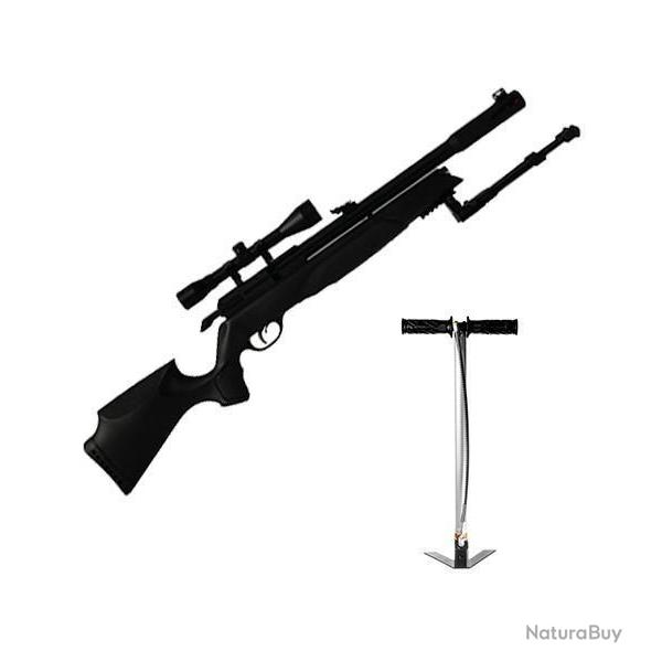 PACK-10 CARABINE ARROW + BIPIED INSTALL�  + Lunette 3-9x40 MilDot Cal. 5,5 mm + (KIT Puissance)