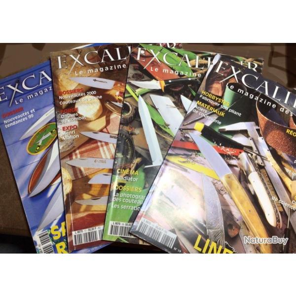 EXCALIBUR le Magazine du couteau N�13 - 17 - 18 - 19 AU CHOIX  (no casque)