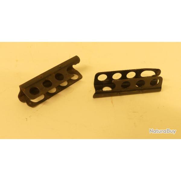 2  lames chargeur clip  LEE ENFIELD modifi� versuion 3&4 coups maxi