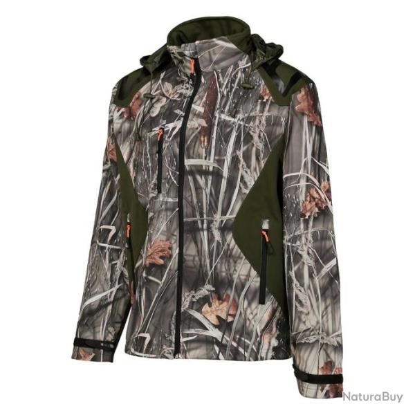 BLOUSON CHASSE SOFTSHELL GHOSTCAMO WET GCWC