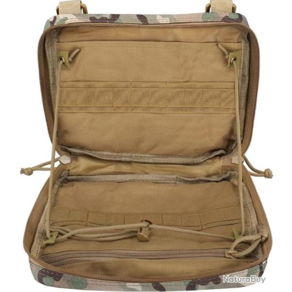 Pochette Molle Tactique Sac m�dical CAMOUFLAGE Sac Utilitaire Conception Attaches 1000D Impermeable