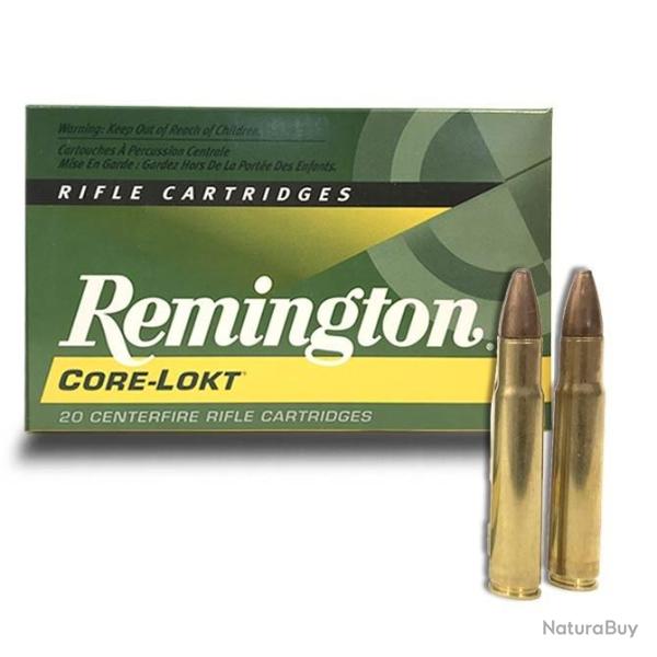 Munitions REMINGTON calibre 35 Whelen Core-Lokt PSP 200gr - 13g x20