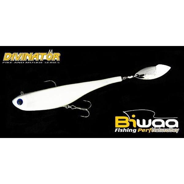 Leurre Souple Biwaa Divinator 200 55g Pearl White