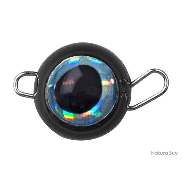 Plomb Spro FreeStyle Eyed Bottom Jigs Black 5g par 3 Noir