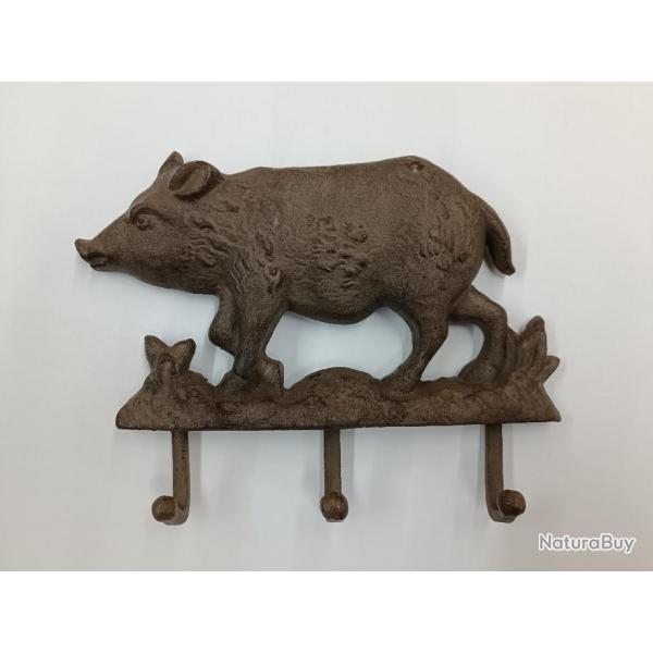 Porte manteau sanglier