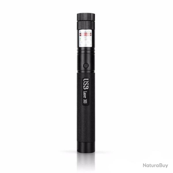 Pointeur Laser Haute Puissance Rechargeable, Couleur: Vert Green