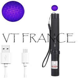 Pointeur Laser Haute Puissance Rechargeable-Violet 20260729082519