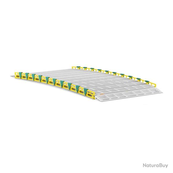Rampe aluminium portable - 500 kg - 1 96,5 x 91,4 cm 14_0007654